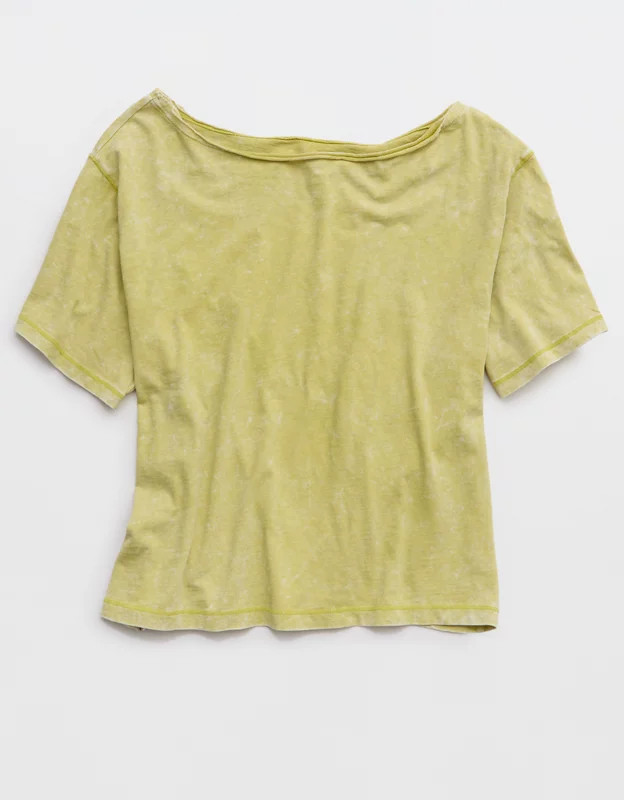 Aerie Off-The-Shoulder Relaxed T-Shirt | Aerie