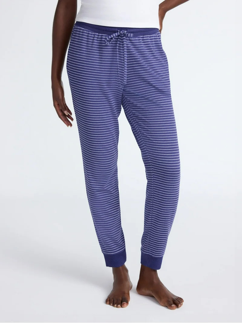Joyspun Women's Cozy Lounge Collection Hacci Knit Sleep Joggers, 29'' Inseam, Sizes XS-3X | Walmart (US)