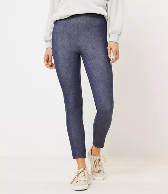 Petite Side Zip Skinny Pants | LOFT
