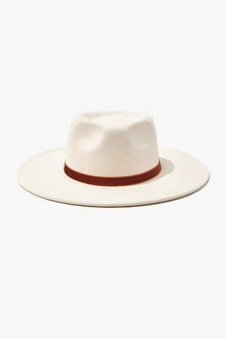 Brushed Velvet-Trim Fedora | Forever 21 (US)