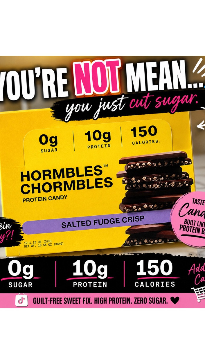 Hormbles Chormbles are a great way to satisfy your sugar cravings without feeling deprived:

✨10 grams of protein 
✨150 calories
✨Zero Sugar
✨All of the crunch and taste


#LTKfoodie #LTKfitnessgoals #LTKActive
