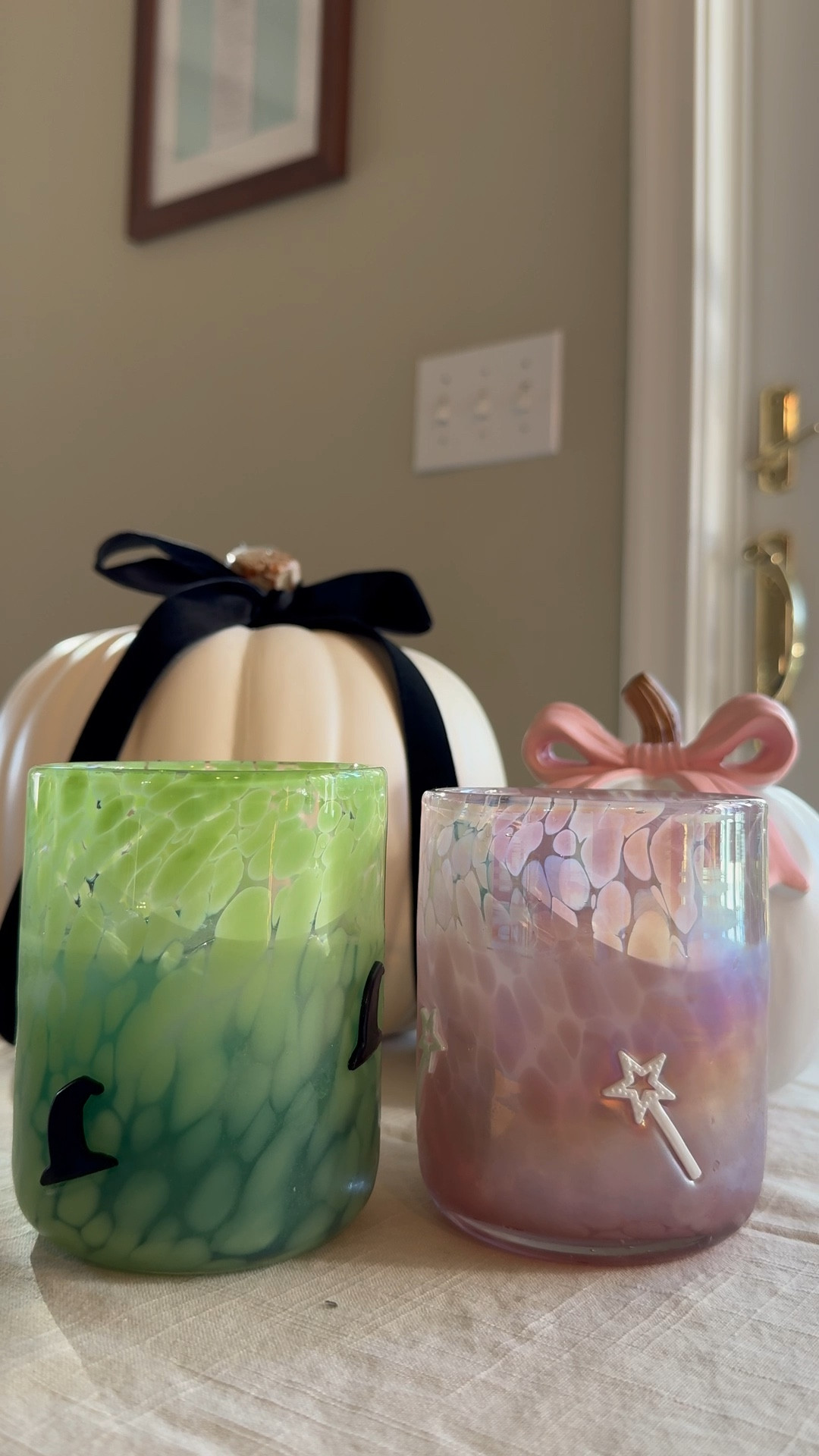 We have a while to go before Wicked: For Good premieres but these glasses are just too good and they’re going quickly!! They’ll be perfect for a watch party this fall with a sparkly pink or green cocktail! 