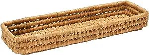Bloomingville Hand-Woven Bankuan Tray, 20"L x 6"W x 3"H, Natural | Amazon (US)