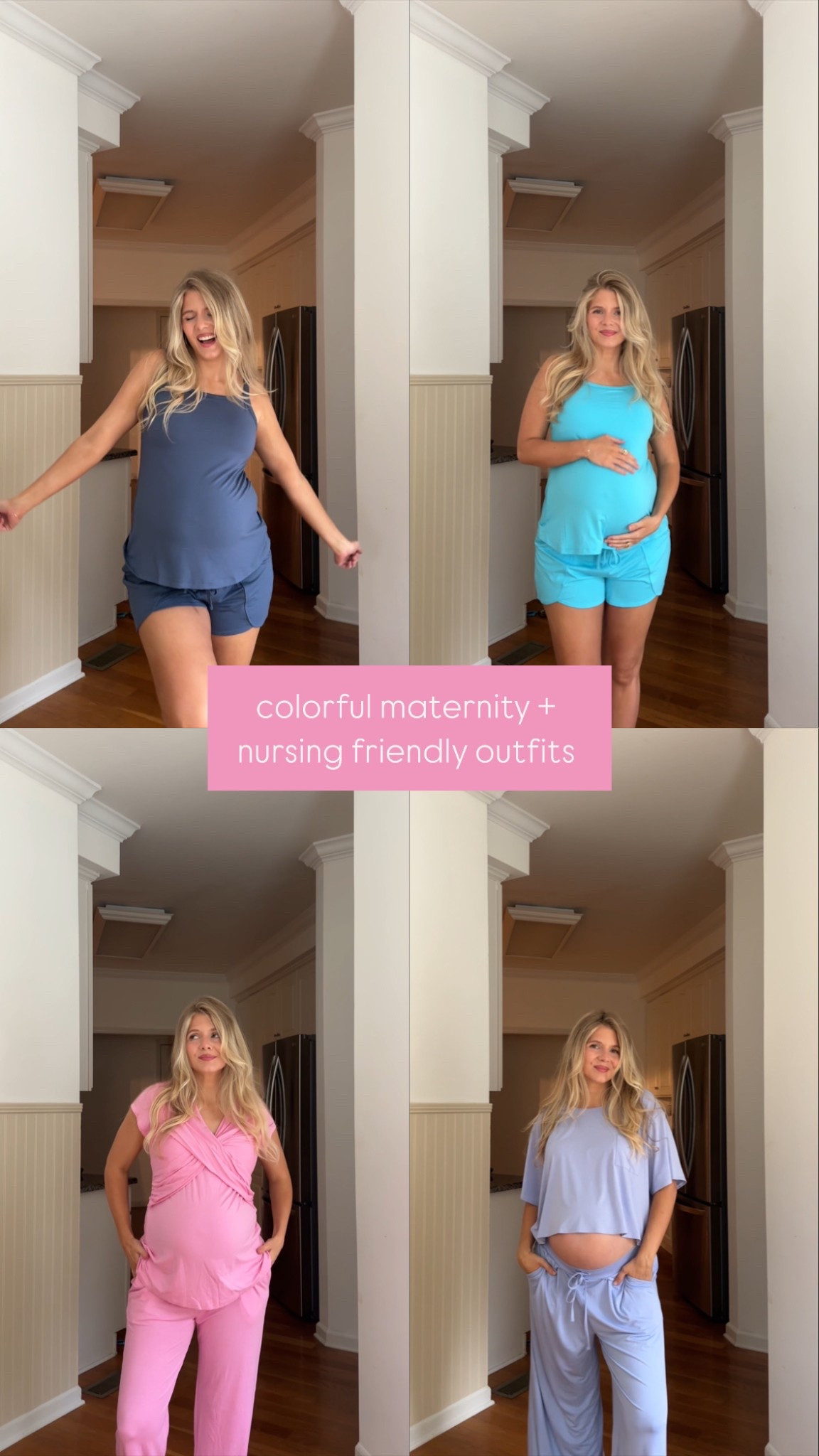 colorful maternity and nursing friendly outfits 

#LTKBump #LTKBaby