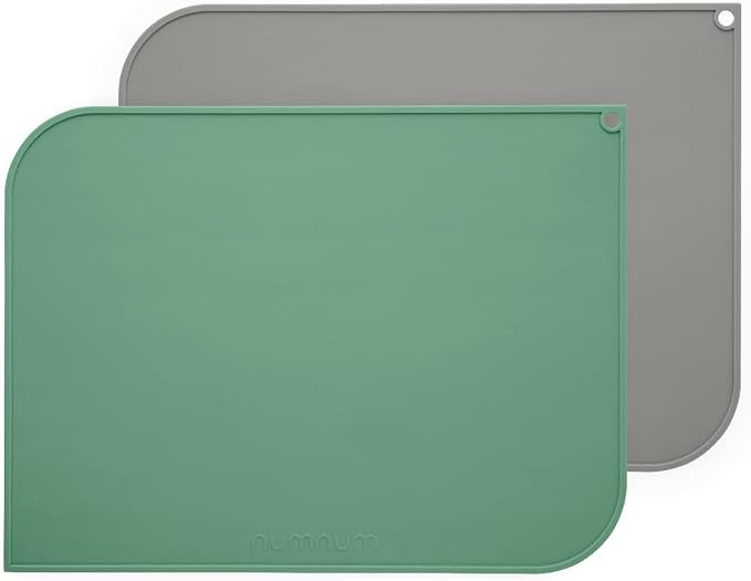 NumNum Non-Slip Silicone Placemats for Babies, Toddlers, and Kids | Durable 100% Food Grade Silic... | Amazon (US)