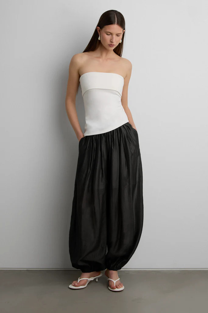 FOLD OVER TUBE TOP | OAK + FORT