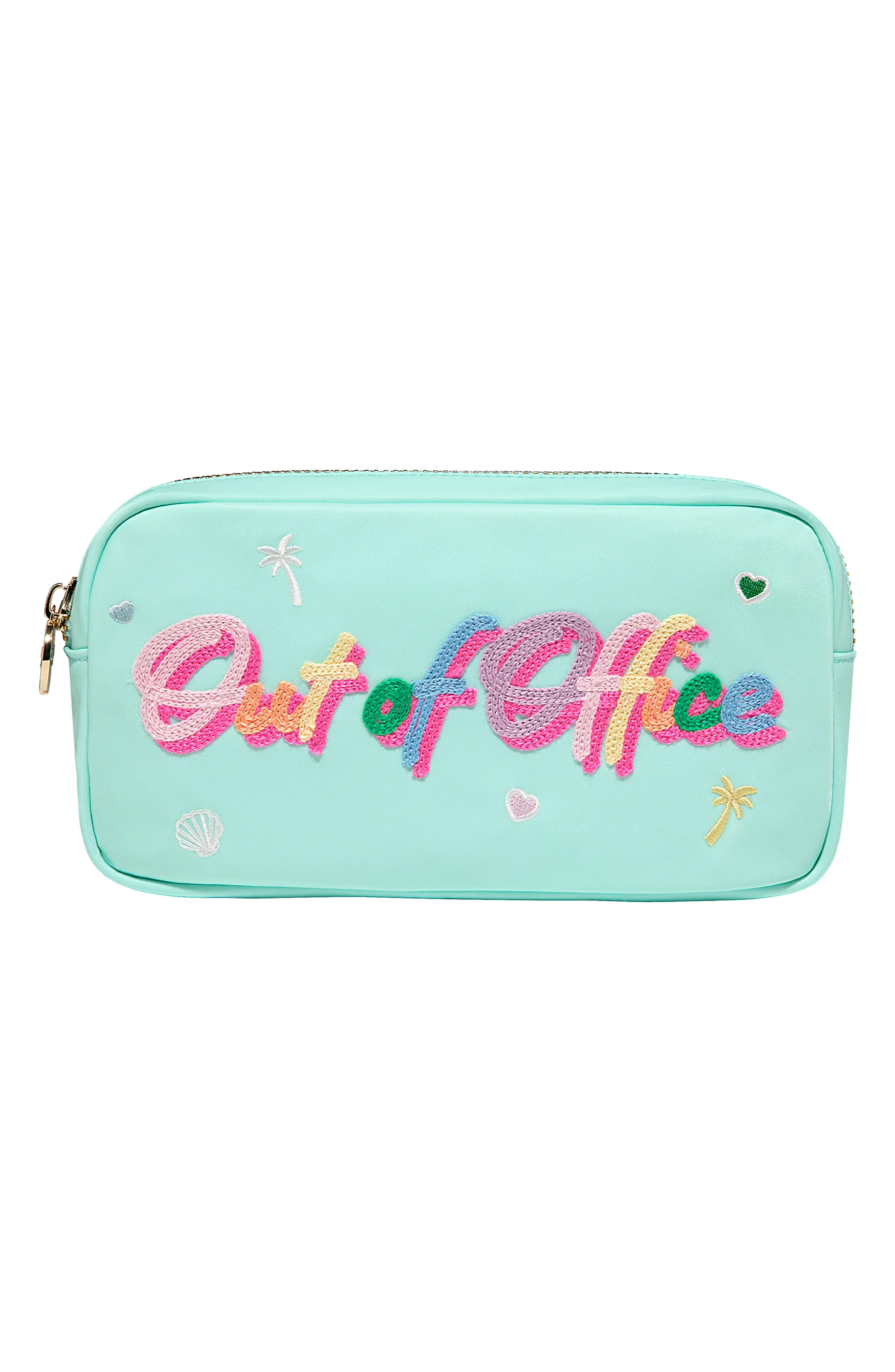 Stoney Clover Lane Small Out of Office Embroidered Nylon Pouch (Women) | Nordstrom | Nordstrom