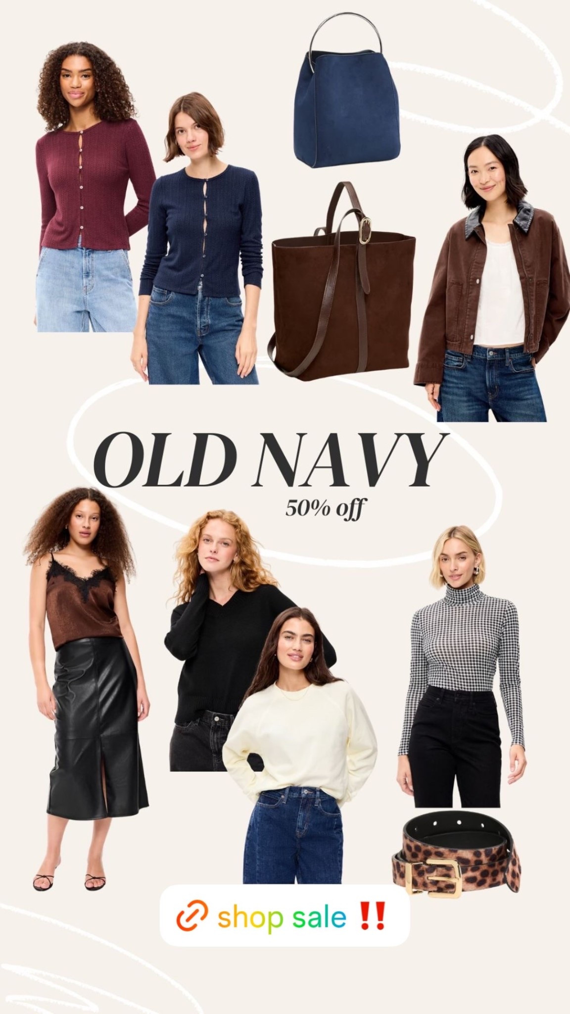 Old Navy’s 50% off sale!!!😍 I rounded up my favorite fall finds!

#LTKootd #LTKSeasonal #LTKSaleAlert