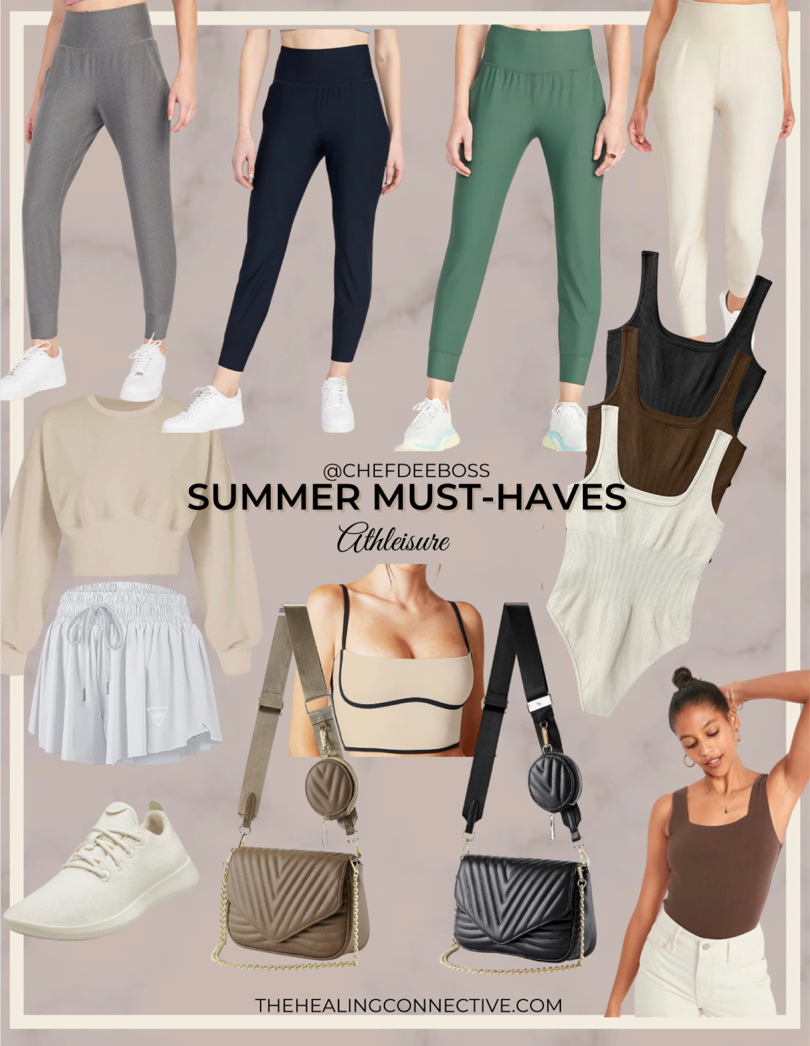 My favorite new workout outfits / yoga pants / joggers / body suits /tall pants / fitness clothes /workout gear / cute workout clothes / neutral workout clothes  

#LTKunder50 #LTKFitness

#LTKsalealert