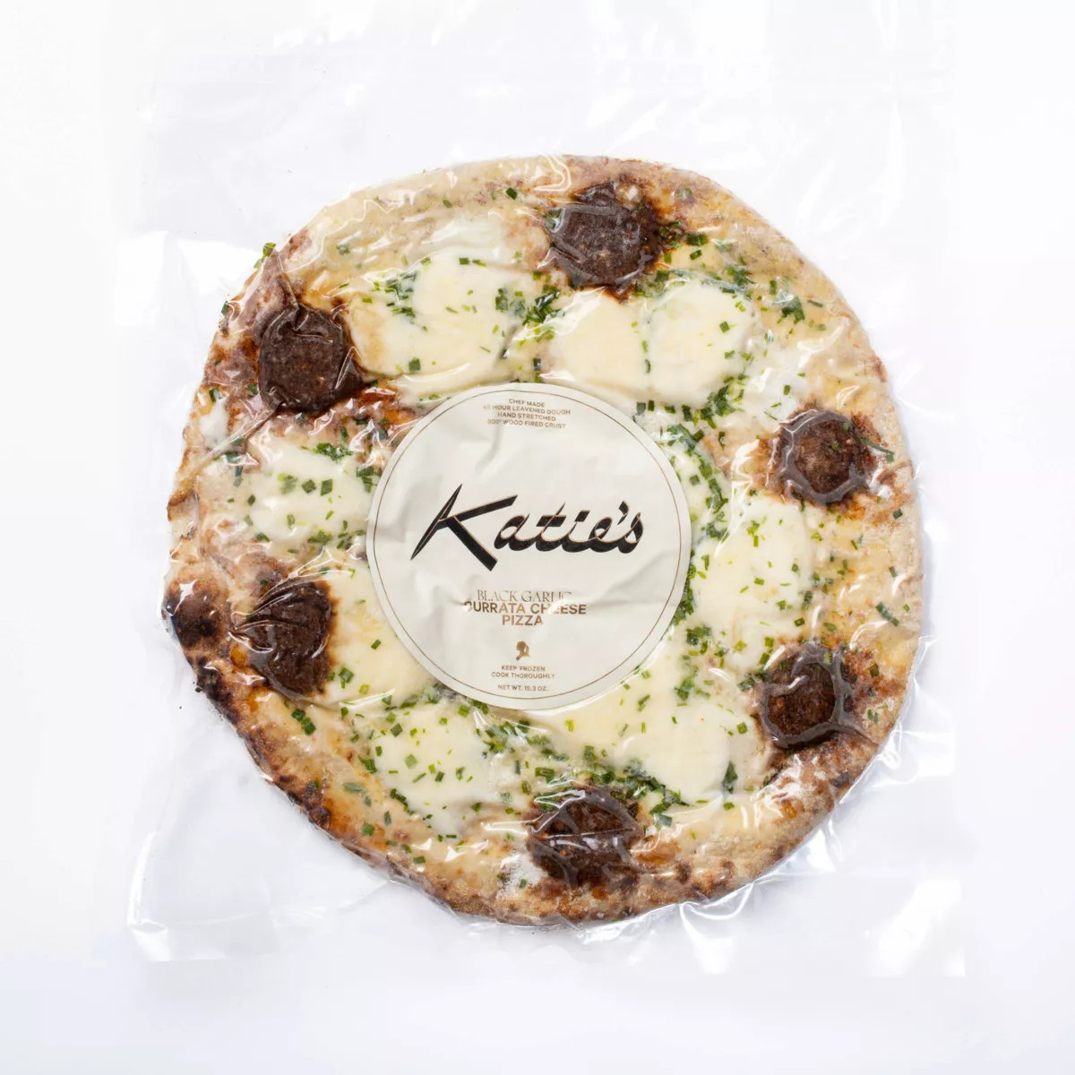 Katie's Black Garlic Frozen Pizza - 14.89oz | Target