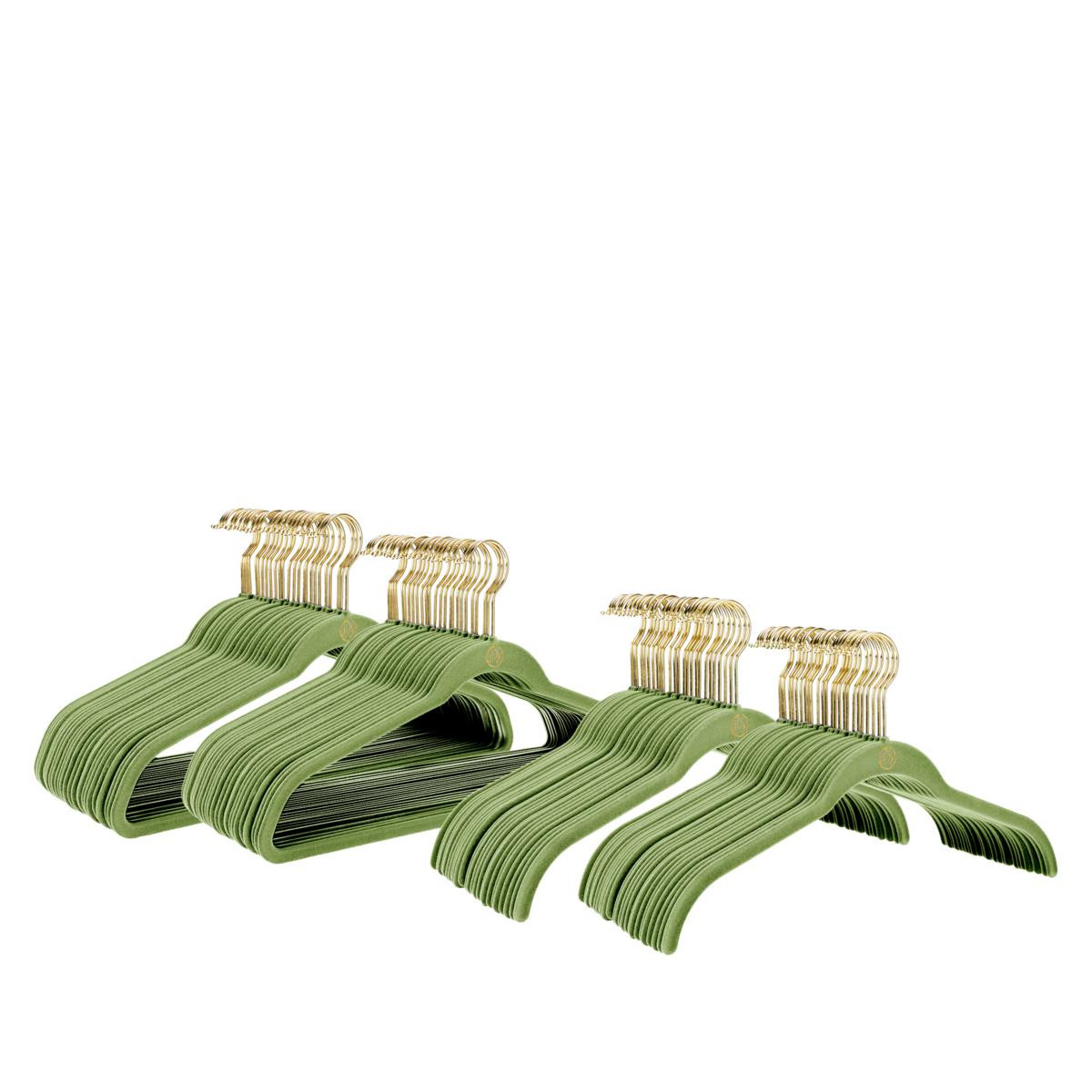 The JOY Hangers 100-piece Mega Set with Antimicrobial Technology - 10088887 | HSN | HSN