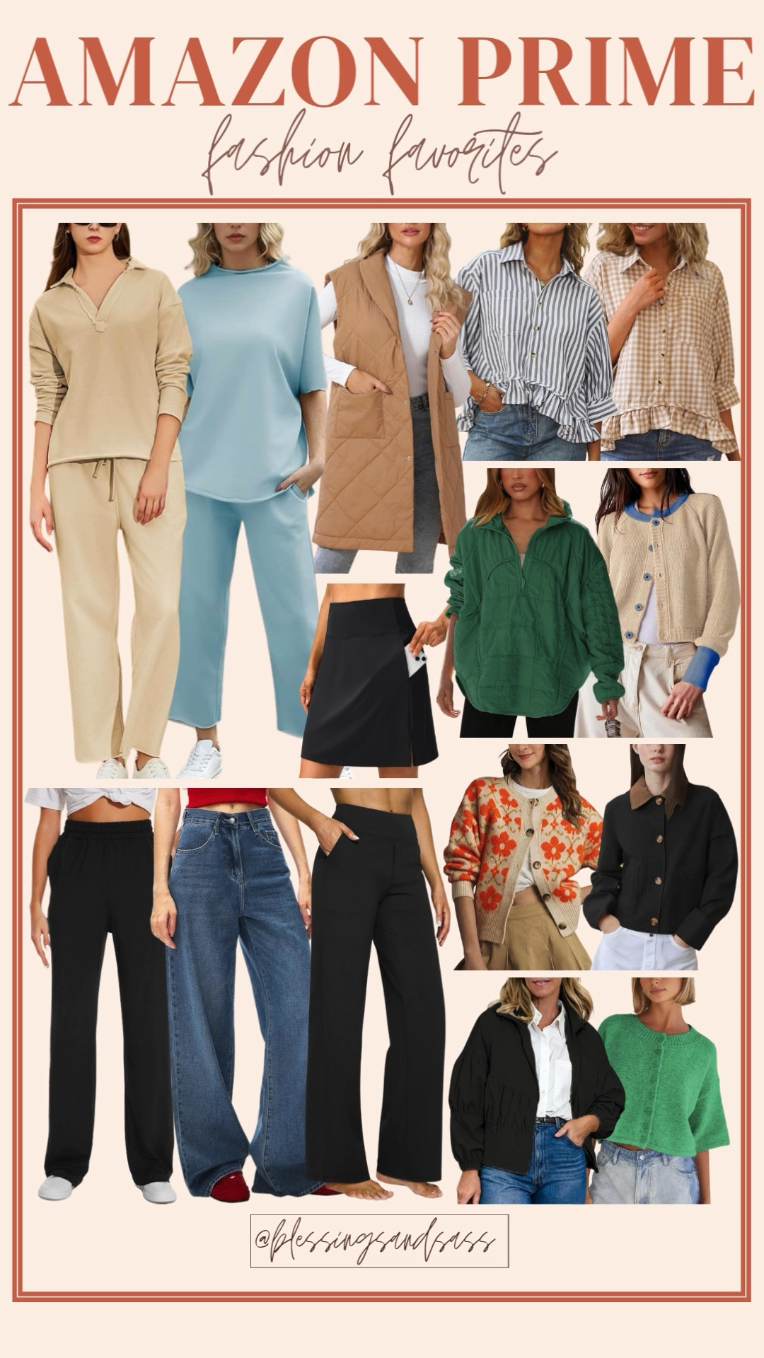 Amazon Prime Day: Fashion Favorites!! Amazon Prime Days are LIVE from 10/7-10/8! Make sure to shop these amazing deals now!!


Amazon, Amazon prime days, Amazon big deal days, sale, sale alert, Amazon fashion, fall fashion, fall style, fall, fall outfits, fall outfit inspo, loungewear, matching sets, cardigan, barn jacket, pullovers, sweaters, blouse, jeans, pants 




#LTKSeasonal #LTKStyleTip #LTKSaleAlert