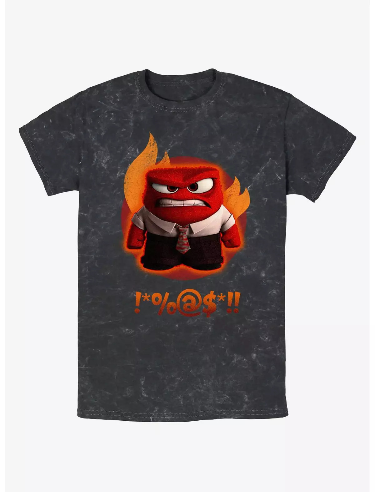 Disney Pixar Inside Out 2 Anger Managed Mineral Wash T-Shirt | BoxLunch