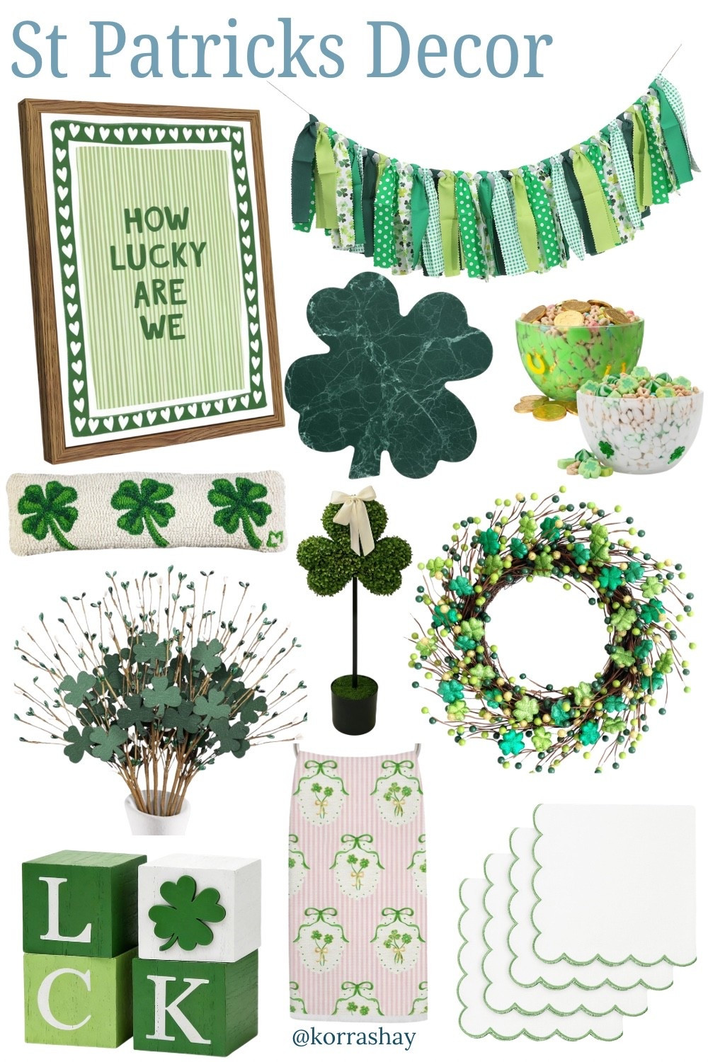 St Patrick’s day decor finds!!! 

#LTKHome #LTKSeasonal #LTKmomlife