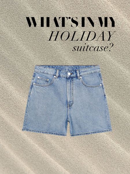 I’ve packed high waisted denim shorts in my summer suitcase for as long as I can remember. These from Arket are my faves 🩵
Summer denim | Denim shorts | High waisted shorts | Holiday outfit ideas 

#LTKstyletip #LTKtravel #LTKunder50