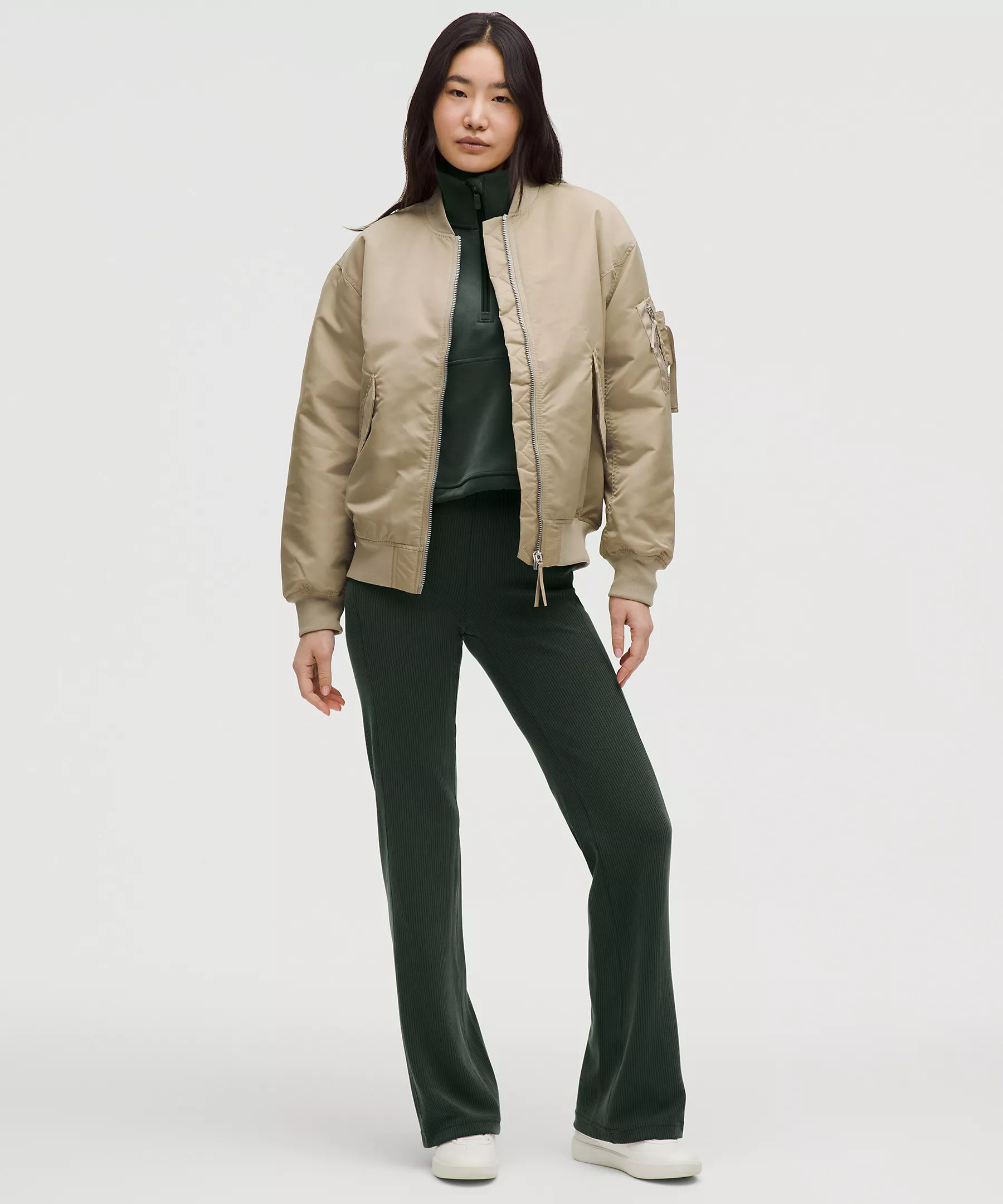 Ribbed Softstreme Flared Pant | Lululemon (US)