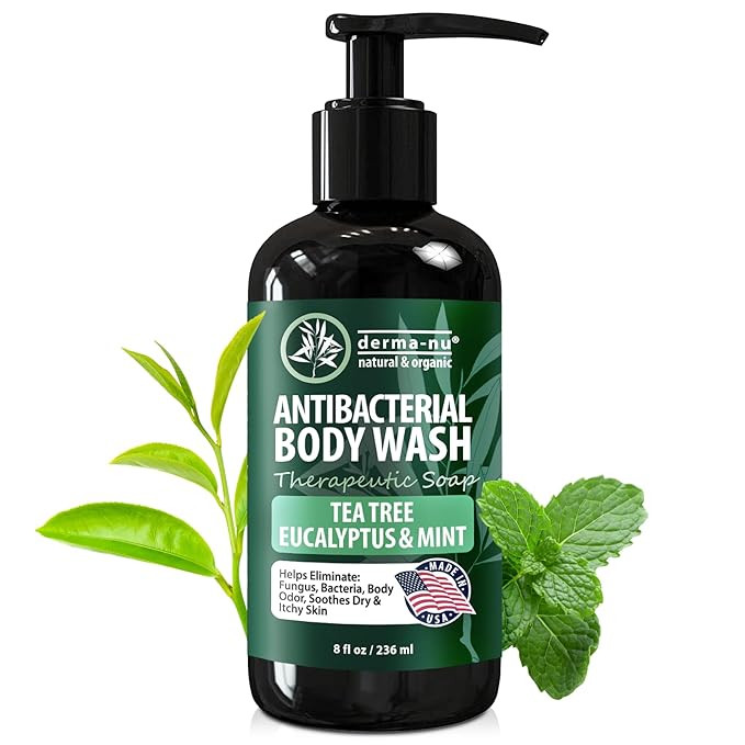 Antibacterial Body Wash - Antibacterial Soap And Tea Tree Body Wash For Jock Itch, Athletes Foot,... | Amazon (US)