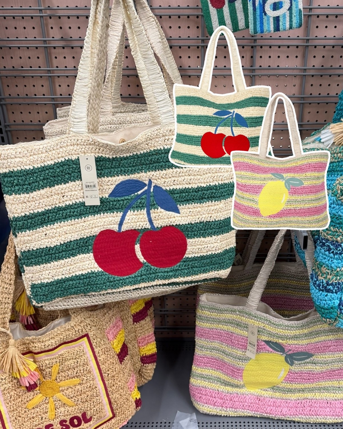 Walmart has the cutest beach totes!!! they hold soo much too!! 🍋🍒

#LTKSeasonal #LTKSwim #LTKTravel