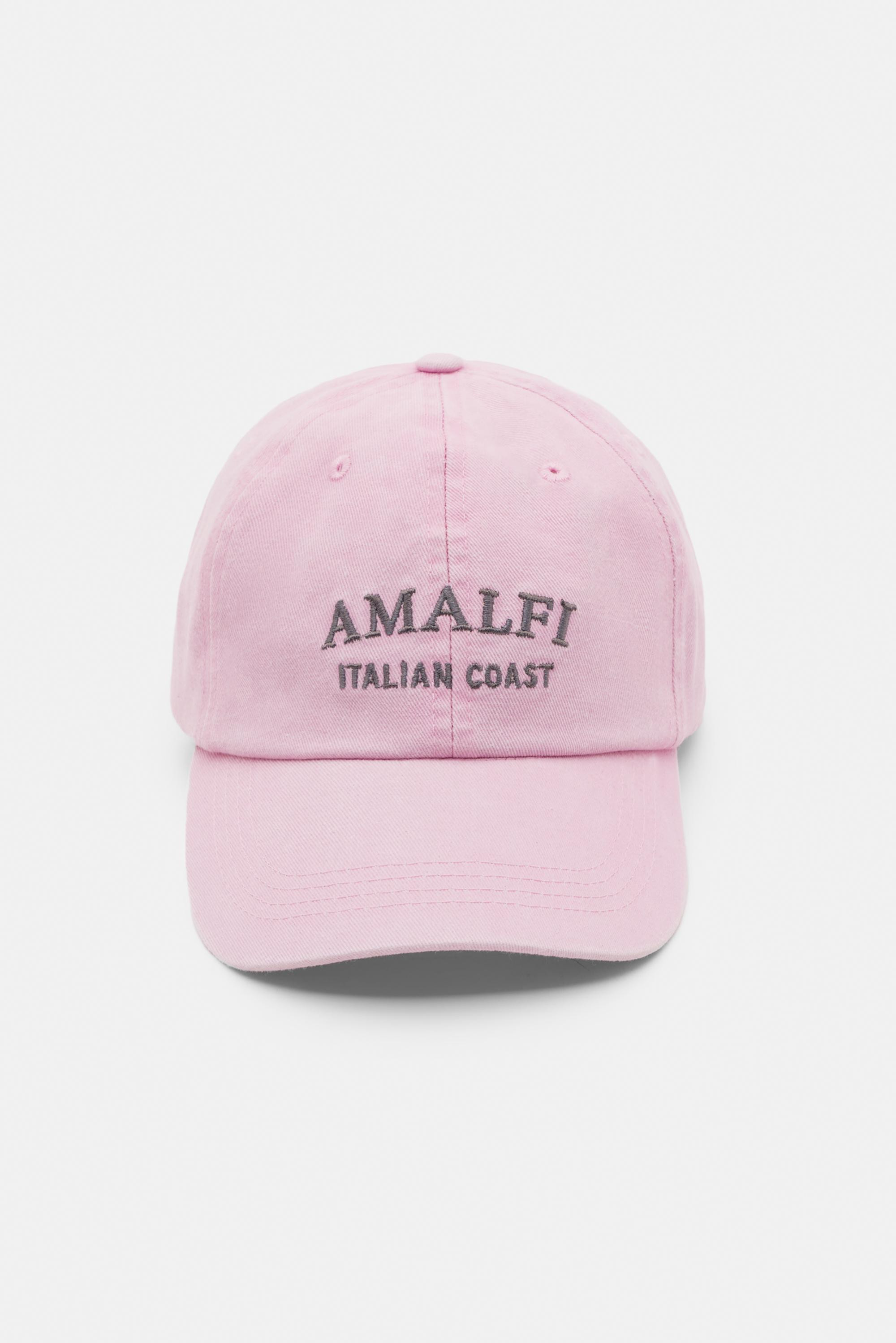 Amalfi embroidered cap | Pull&Bear United Kingdom | PULL and BEAR UK
