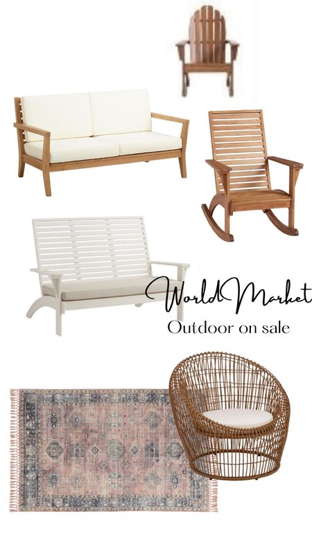 End of season is such a great time to purchase outdoor furniture. World market is always one of my go twos and they always have great quality furniture at great prices. #worldmarket #worldmarketoutdoor #outdoorfurniture 

#LTKhome #LTKSeasonal