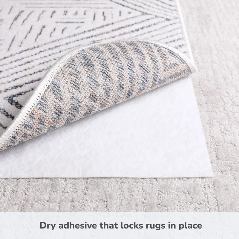 Rug On Carpet Non-Slip Low Profile Rug Pad for Carpeted Floors | Wayfair North America