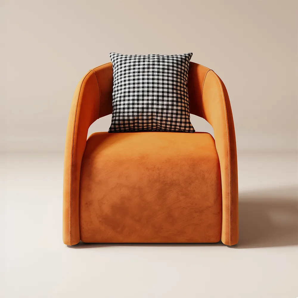 Morden Velvet Accent Chair | Hernest