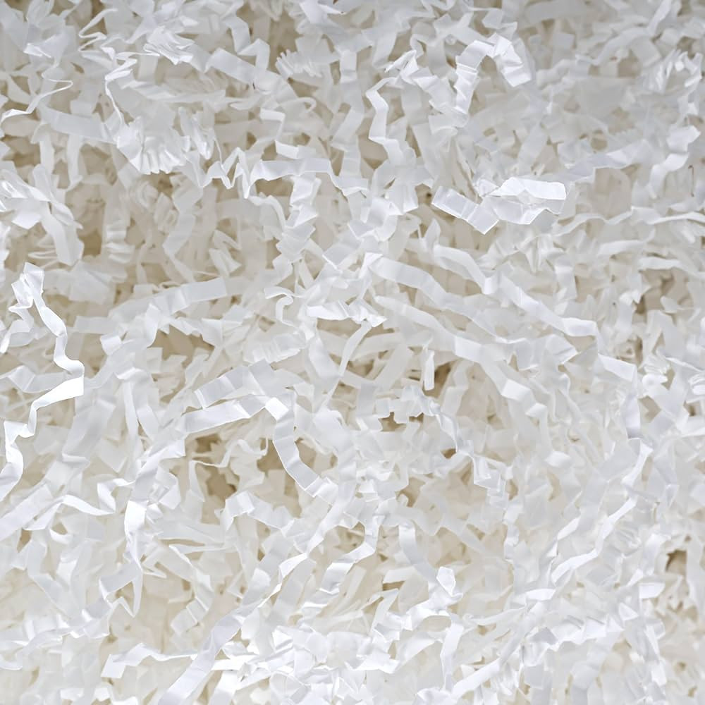 LWWTBS Crinkle Cut Paper 7oz Shredded Packing Grass Cushion Paper for Gift Baskets Christmas Wedd... | Amazon (US)