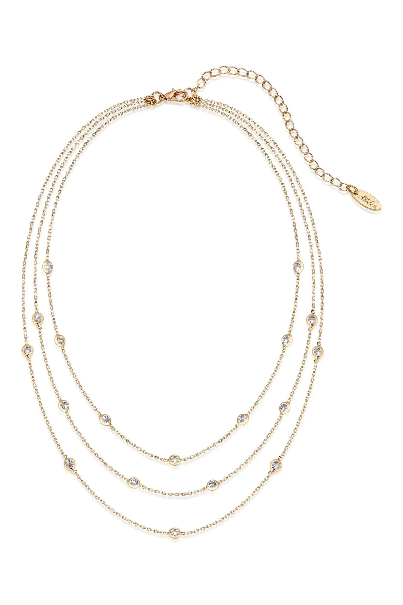 Ettika Crystal Station Layered Necklace (Women) | Nordstrom | Nordstrom
