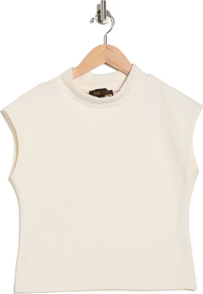 Mock Neck Cap Sleeve Sweater | Nordstrom Rack