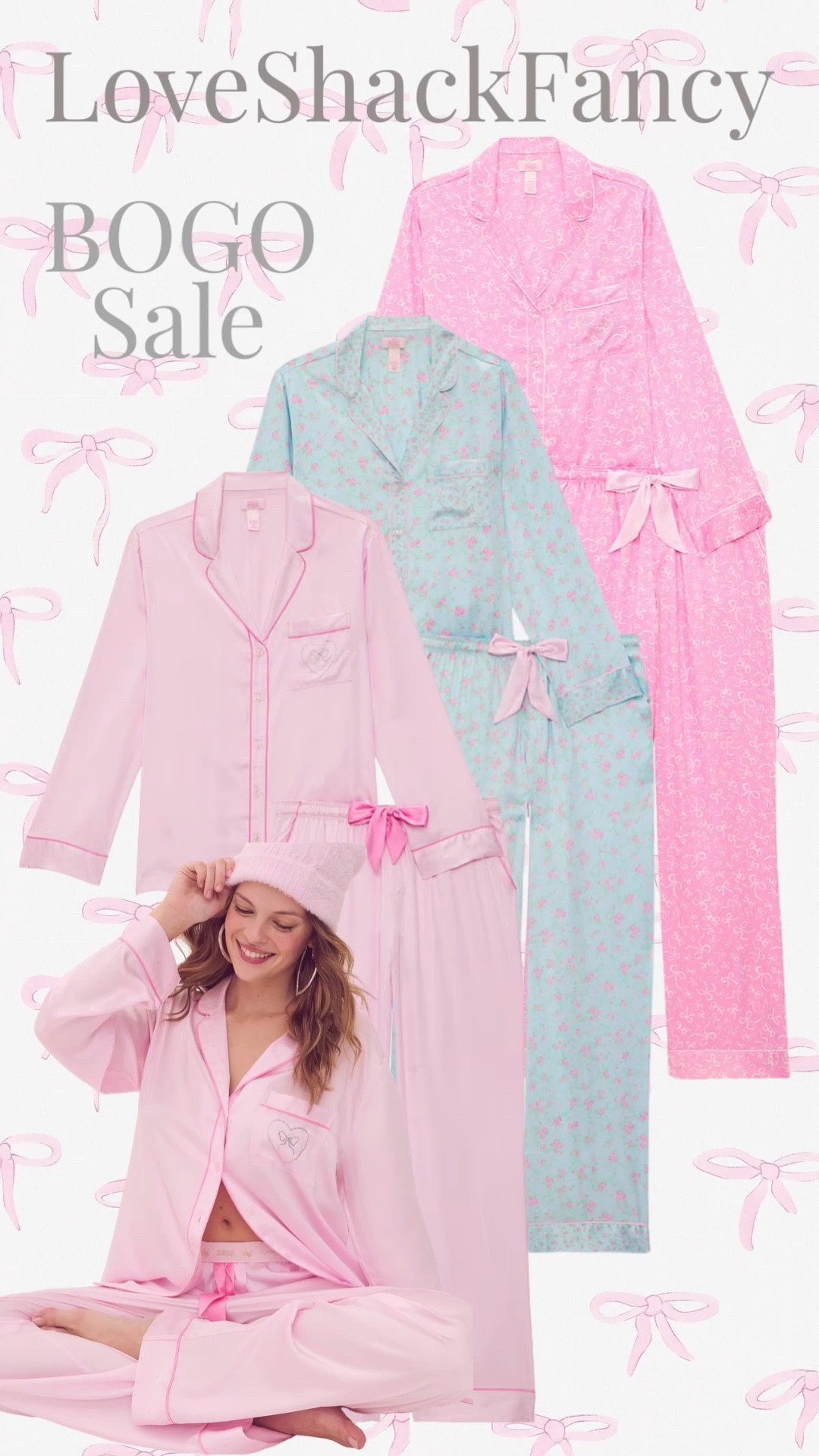 PINK & LOVESHACKFANCY Pajamas BOGO Sale Tonight Only


#LTKFindsUnder50 #LTKSaleAlert #LTKGiftGuide