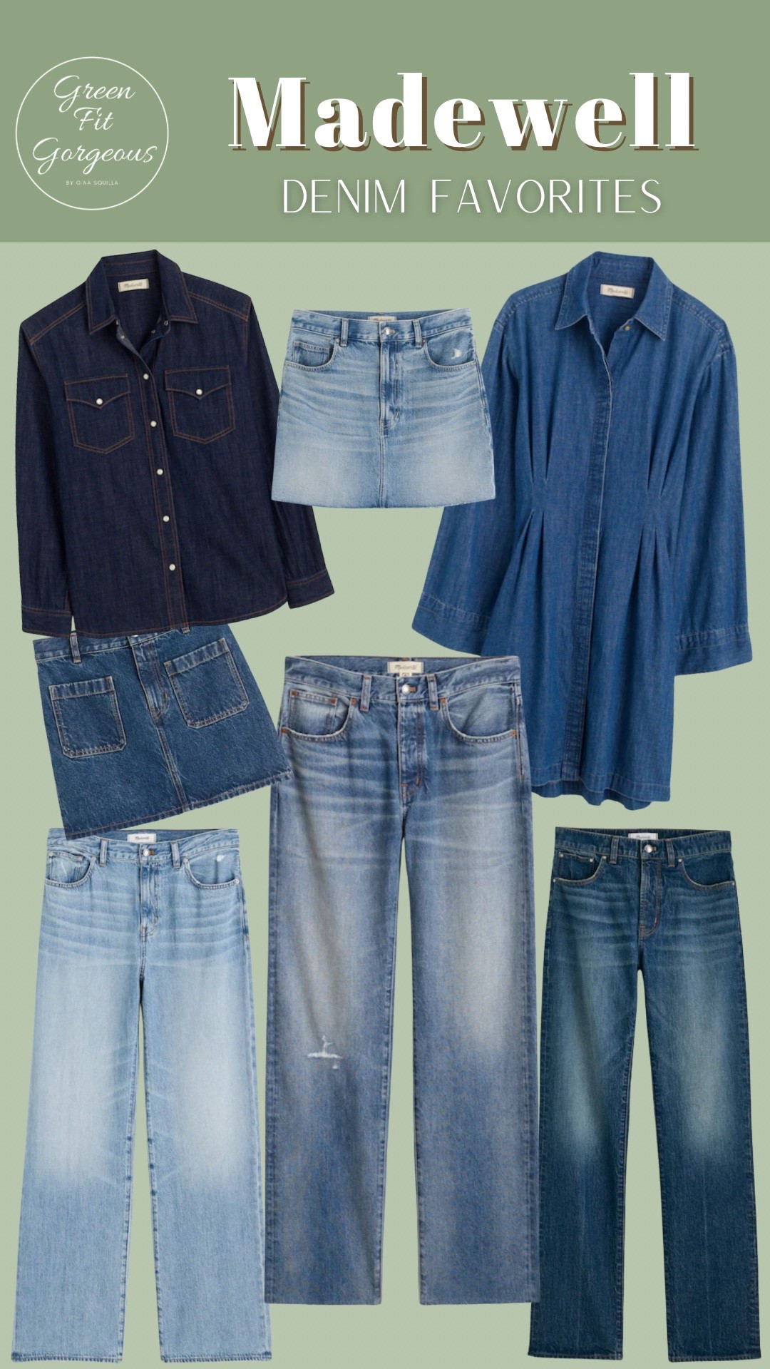 Denim favorites to help you take advantage of the exclusive 20% off sale at Madewell  

#LTKStyleTip #LTKxMadewell #LTKSaleAlert