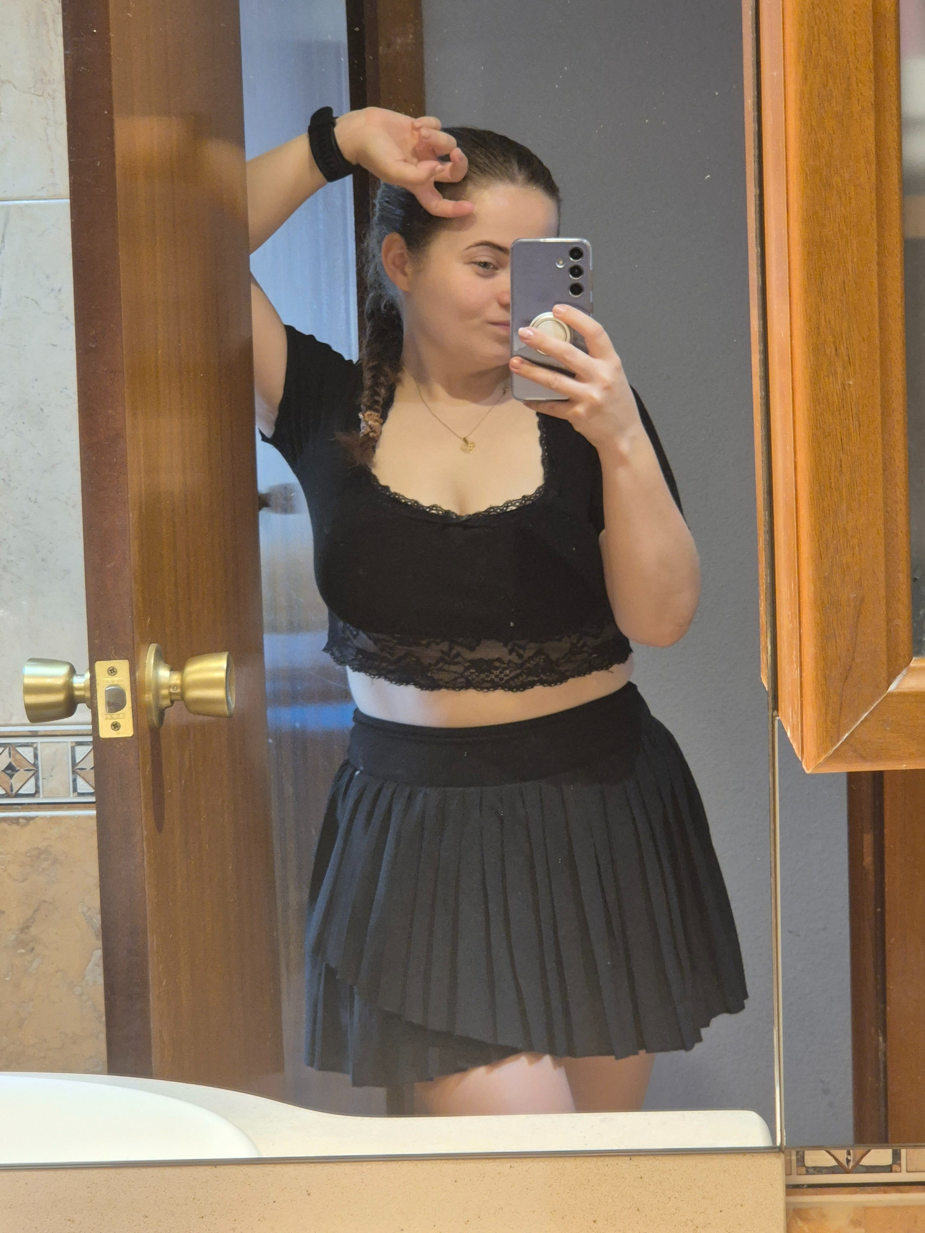 Pleated skirt and tennis skirt for short women

#LTKPetite #LTKMidsize