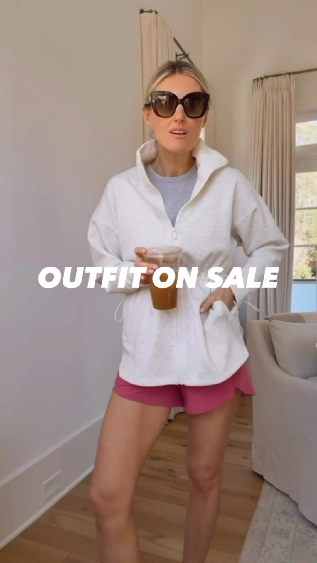 Love this cinched pullover! It comes in other colors too! Grab it while it’s on sale today! Wearing S. 

Loverly Grey, Target find, Target fashion, sale alert, athleisure, activewear

#LTKSaleAlert #LTKootd #LTKActive