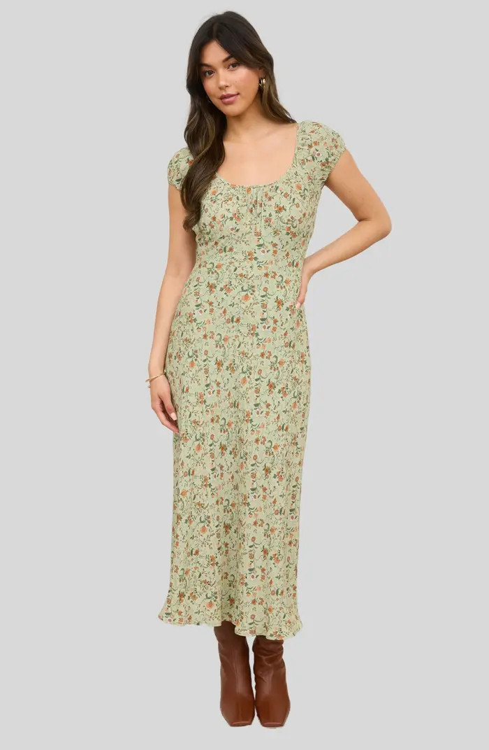 green floral dress | Nordstrom Rack | Nordstrom Rack