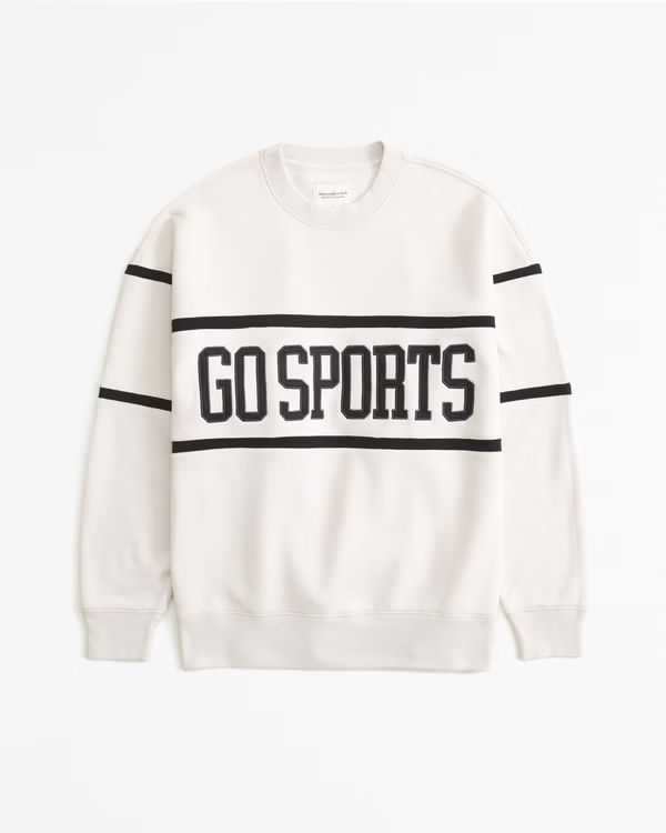 Women's Go Sports Vintage Sunday Crew | Women's Tops | Abercrombie.com | Abercrombie & Fitch (US)