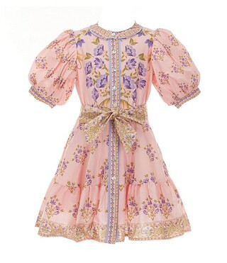 A Loves A Little Girls 2T-6X Bubble Sleeve Floral Dress | Dillard's | Dillard's