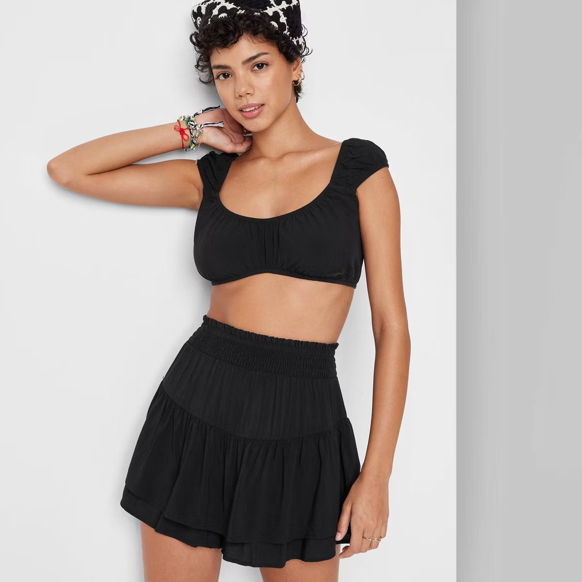 Women's Cap Sleeve Tiny Top - Wild Fable™ | Target