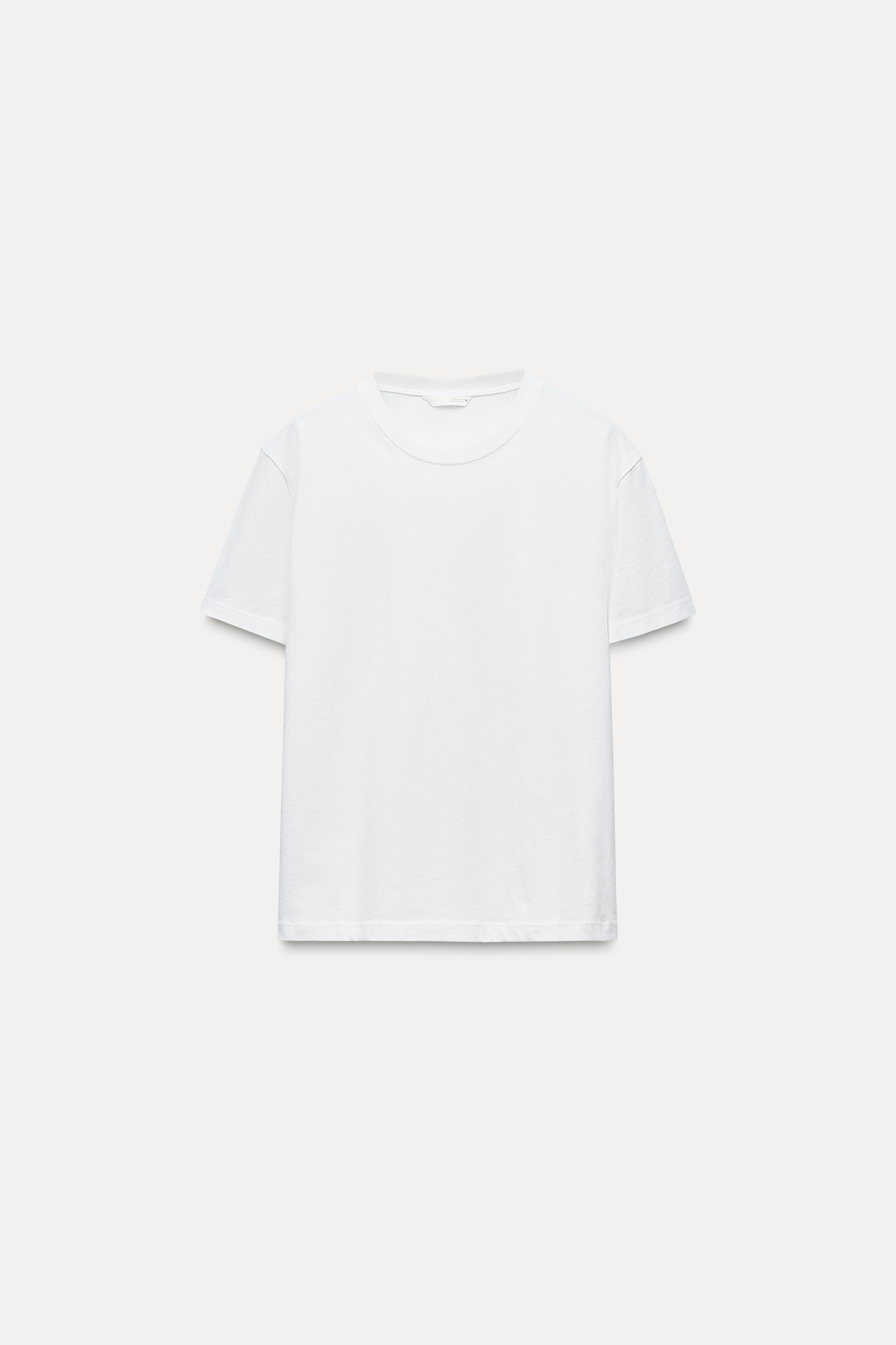 BASIC COTTON T-SHIRT | Zara US