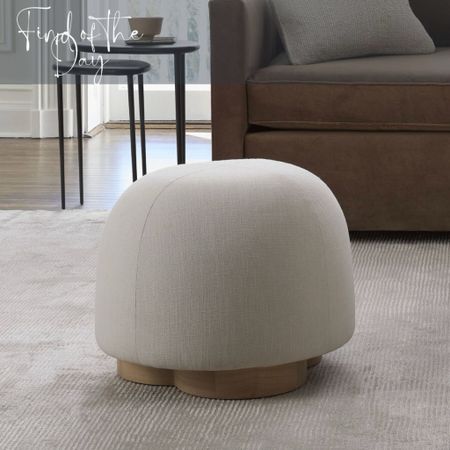 This beautiful ottoman is in fact a swivel one! Add an element of playfulness to your living room with this fun swivel ottoman!

#LTKHome #LTKFamily #LTKSeasonal