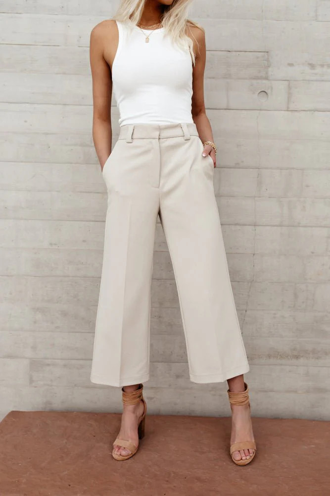 Wrenley Pants in Sand | Böhme US