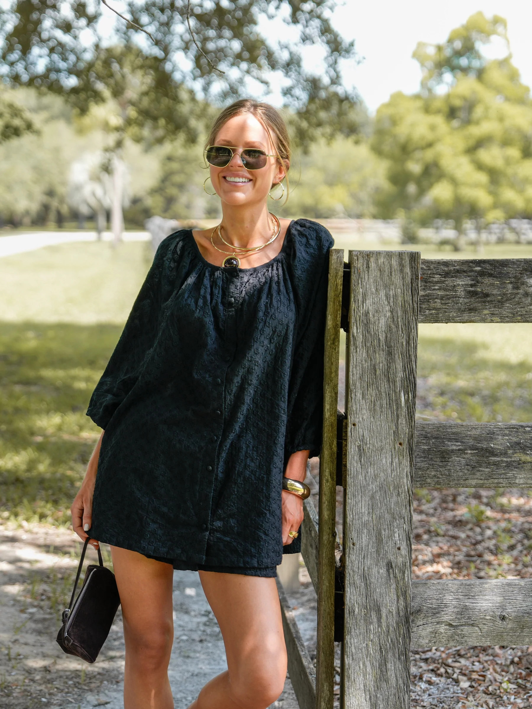 The Hattie Set - Black Daisy | Darling Loungewear