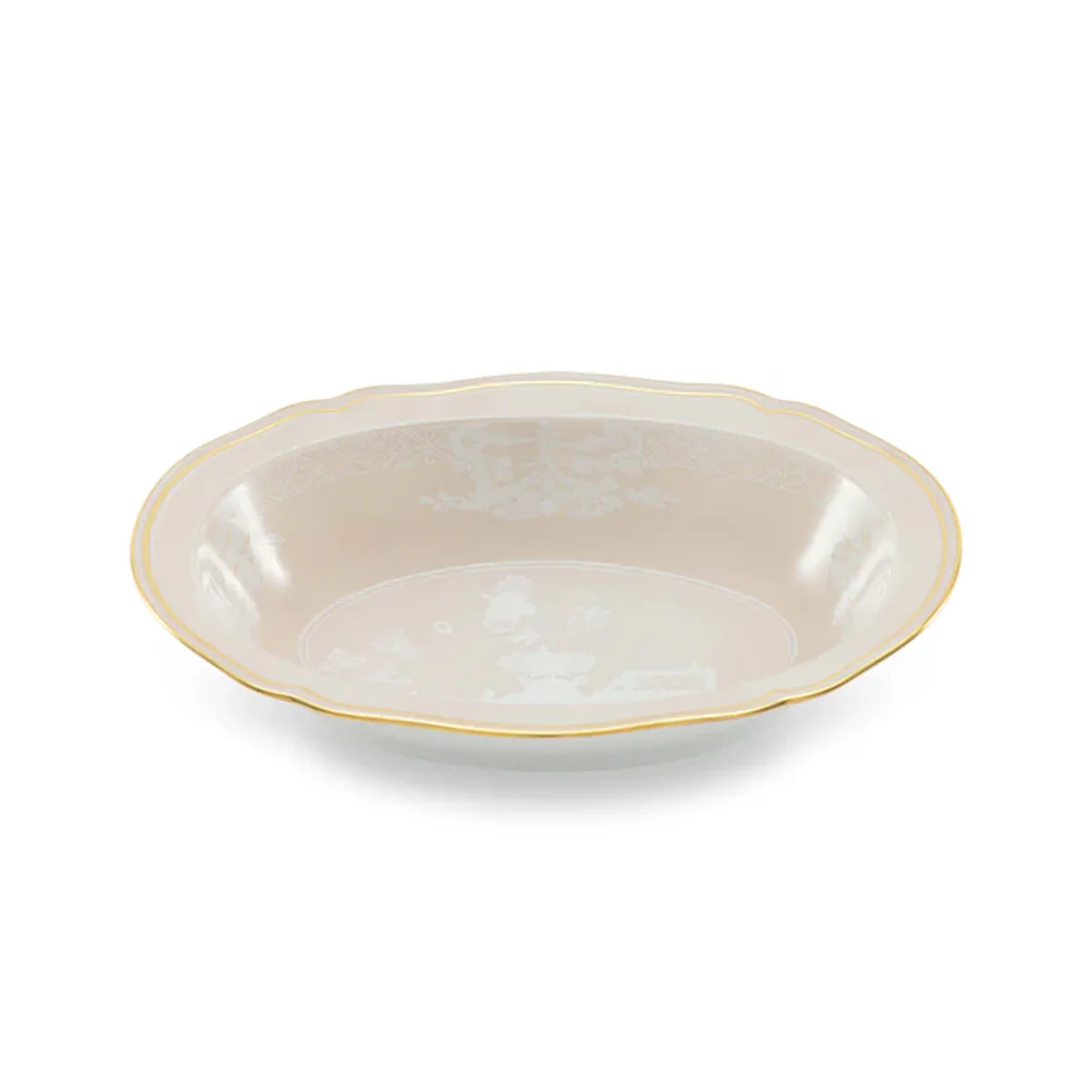 Antico Doccia Oval Deep Tray in Meringa | Over The Moon