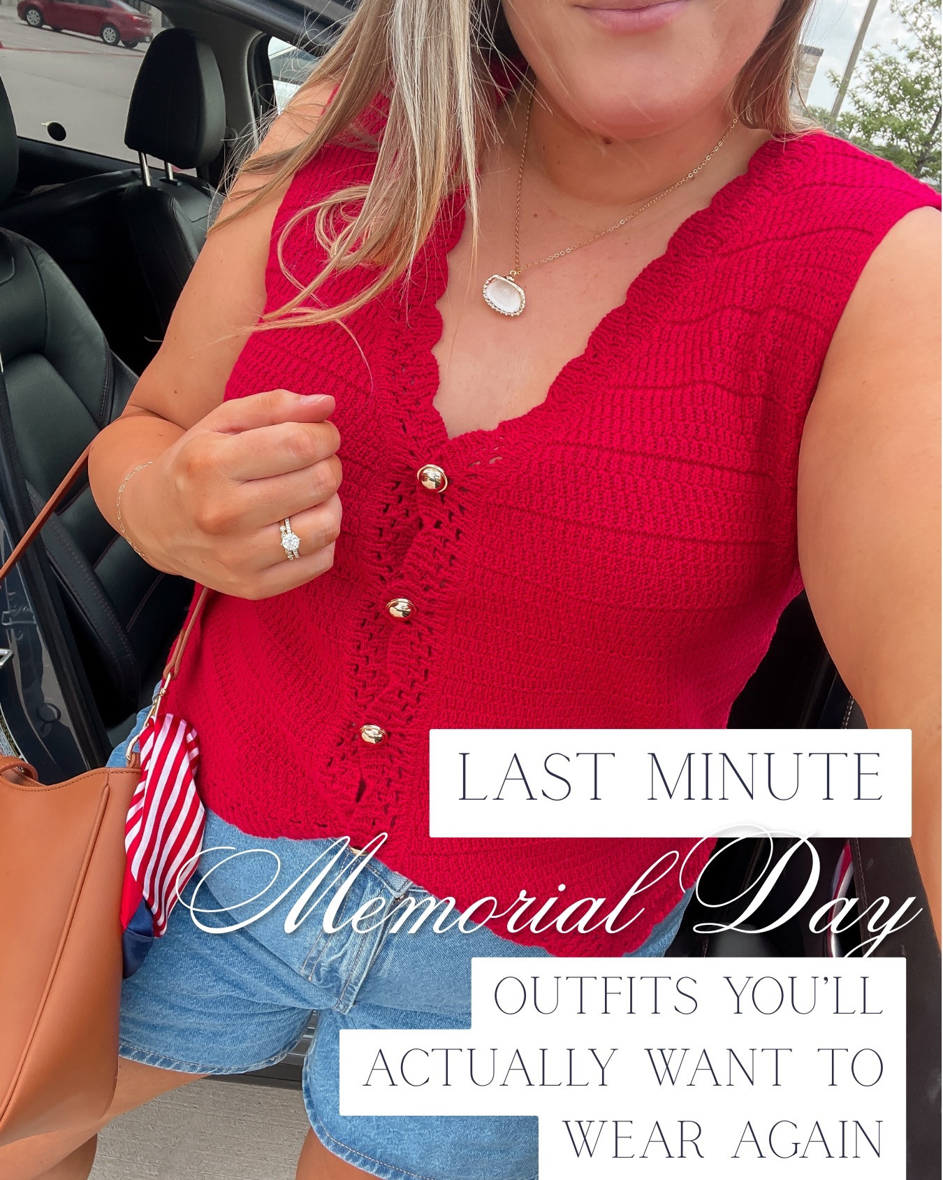 Last minute Memorial Day outfits you’ll actually want to wear again. Linking easy red, white & blue outfit ideas for cookouts, lake weekends, beach trips, vacation packing, and summer plans. Includes gingham dresses, striped dresses, denim shorts, swimsuits, coverups, straw bags, sandals, sneakers, and Americana accessories you can mix and match all season.

#LTKootd #LTKMidsize
