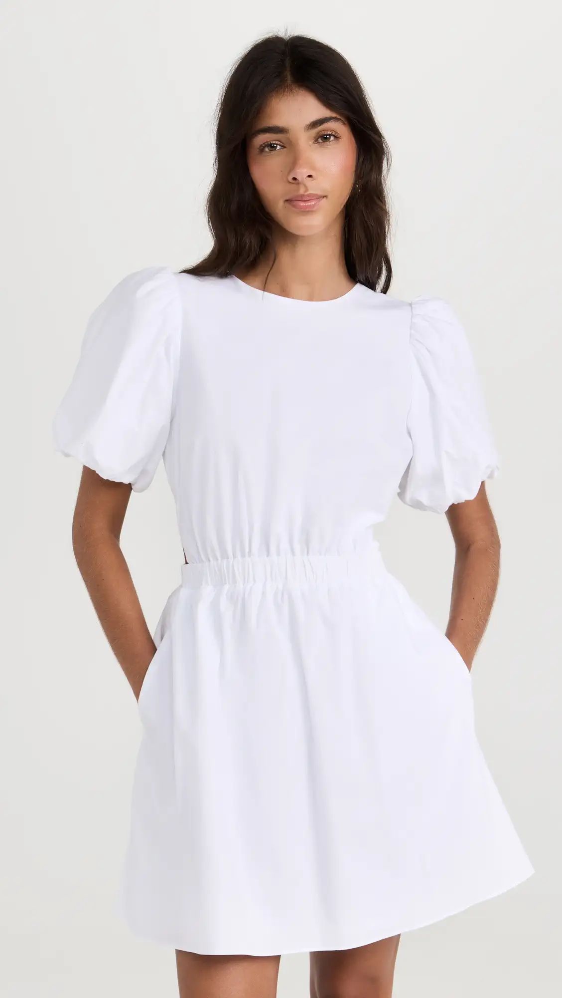 English Factory Cut Out Poplin Mini Dress | Shopbop | Shopbop