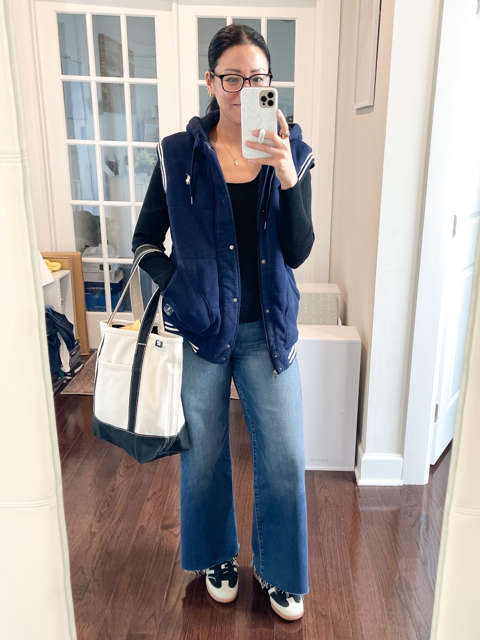 Older items
Med’s size medium Polo vest
Size small sweater
Size 0 jeans
Sized down 1/2 in Sambas 

Thrifted 
Second hand
Shop my closet
Polo


#LTKootd #LTKgrwm #LTKOver40