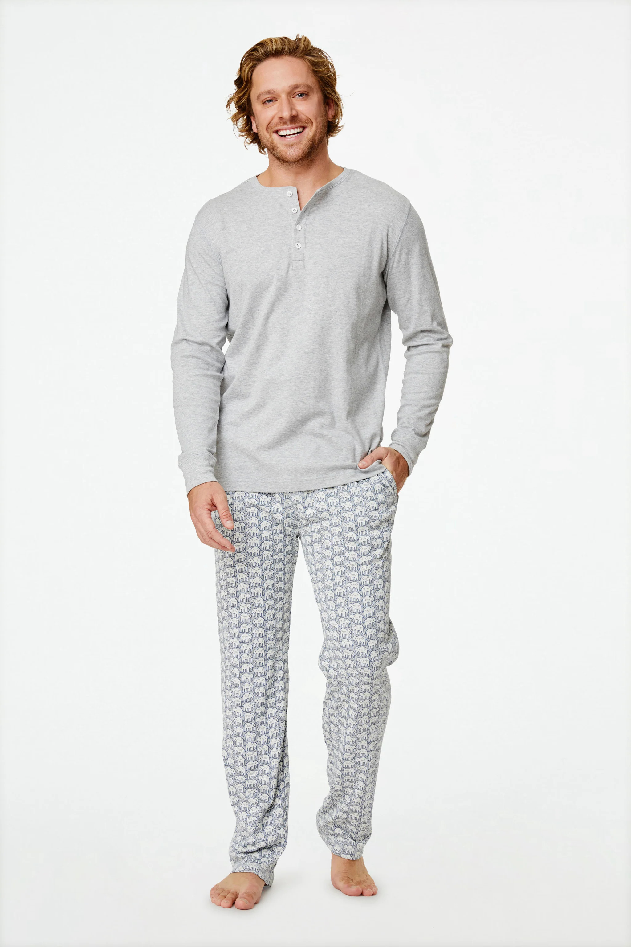 Mens Hathi Spencer Pajamas | Roller Rabbit | Roller Rabbit