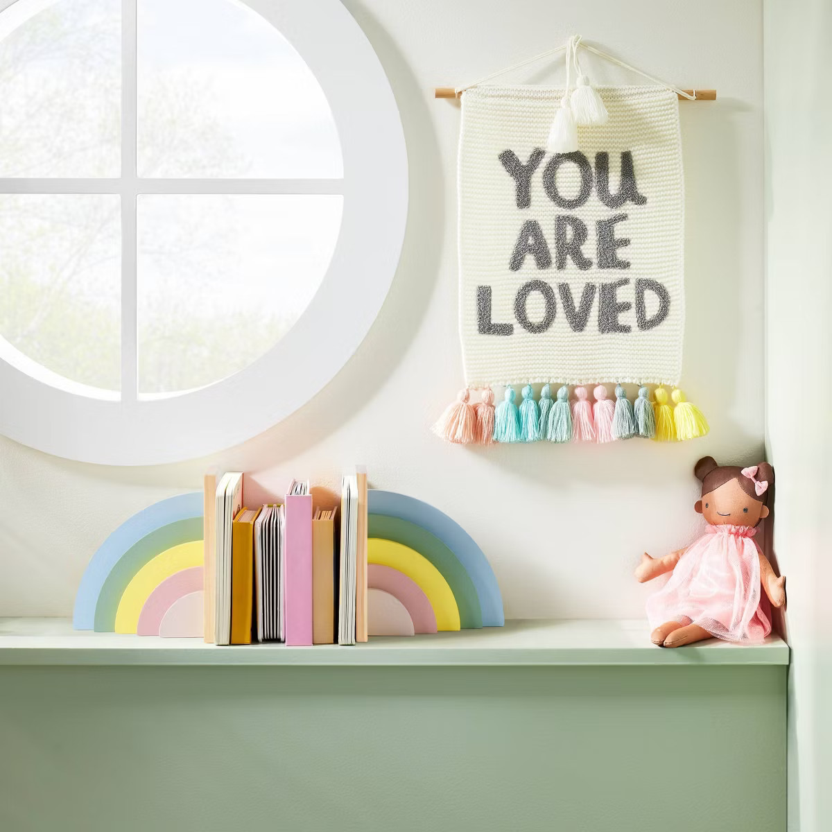 You are Loved Fiber Wall Art - Cloud Island™ | Target