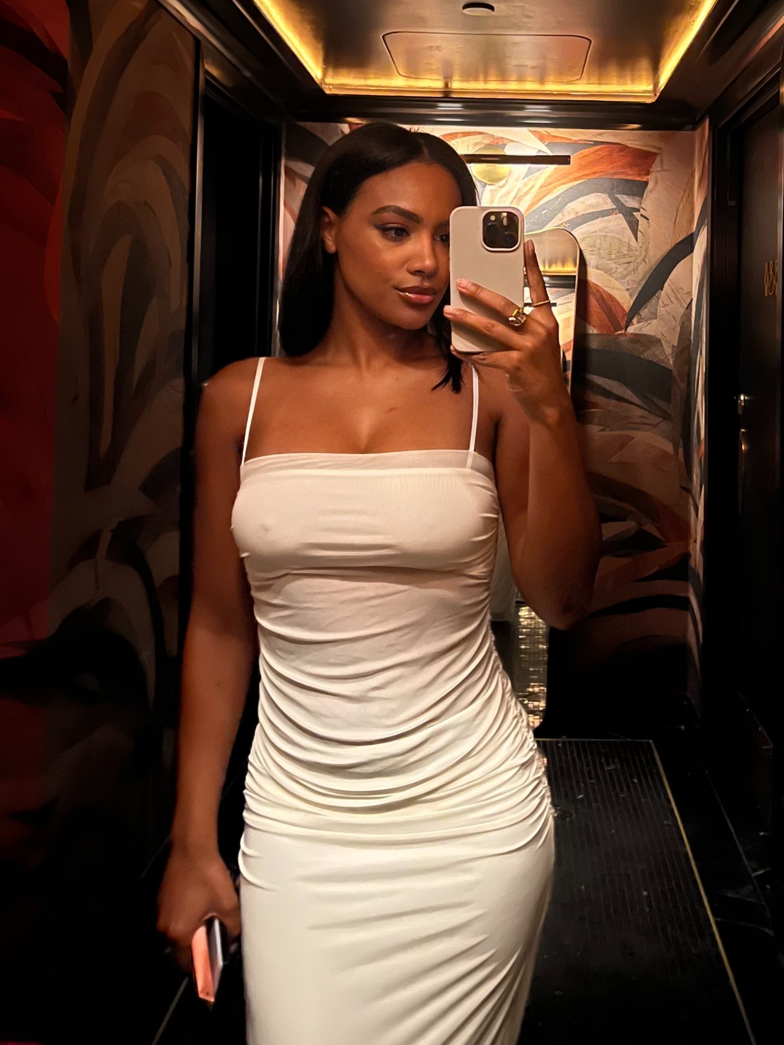 White dress perfect for any summer soirée 

#LTKSummerEdit #LTKWedding