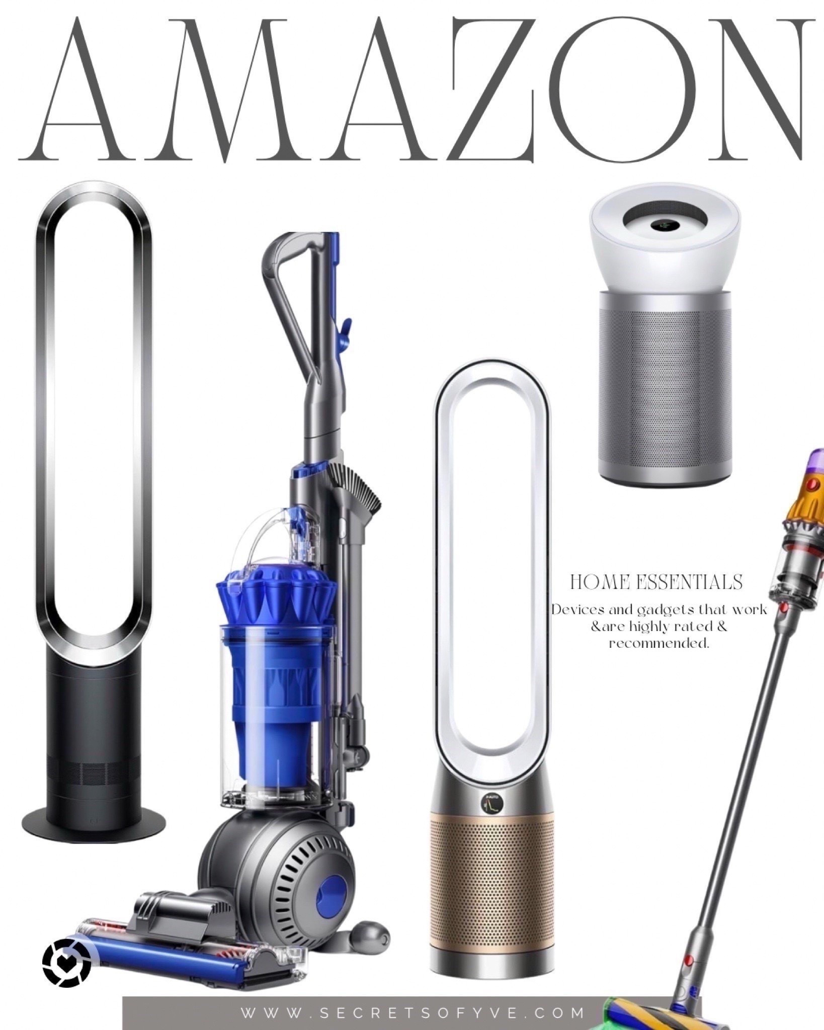 Secretsofyve: Great gifts to give. Our Dyson machines are excellent and we’ve gotten them from @Dyson directly & @Bestbuy. Today I am linking from @amazon as well!
#Secretsofyve #ltkgiftguide
Always humbled & thankful to have you here.. 
CEO: PATESI Global & PATESIfoundation.org
 @secretsofyve : where beautiful meets practical, comfy meets style, affordable meets glam with a splash of splurge every now and then. I do LOVE a good sale and combining codes! #ltkstyletip #ltksalealert #ltkfamily #ltku #ltkfindsunder100 #ltkfindsunder50 #ltkbaby secretsofyve

#LTKHome #LTKSeasonal #LTKMens