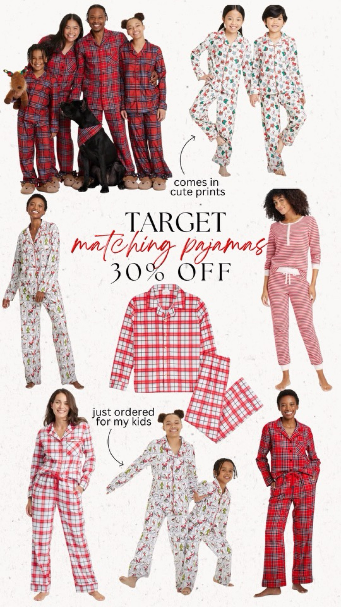 Matching family pj’s from 🎯 30% off 

#LTKGiftGuide #LTKStyleTip #LTKSeasonal